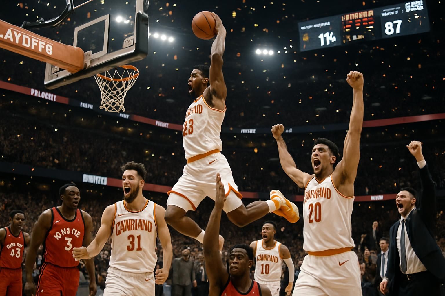 cleveland démarre les play-offs nba 2026 en beauté avec une victoire impressionnante contre toronto, montrant une performance solide et pleine de promesses.