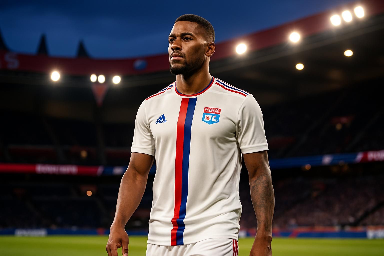 clinton mata, défenseur clé de l'ol, évoque sa carrière marquée par 500 matchs joués avec une grande fierté, à la veille du match crucial contre le psg au parc des princes.