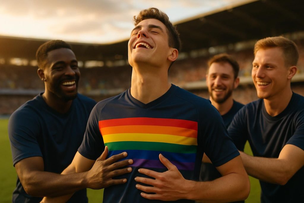 découvrez comment mon coming out dans le monde du football m'a aidé à m'affirmer pleinement et à vivre une vie plus libre et authentique.
