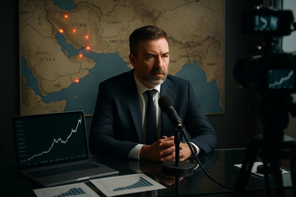 découvrez comment la hausse des prix du pétrole liée au conflit au moyen-orient bénéficie à certains intérêts américains, selon un expert.