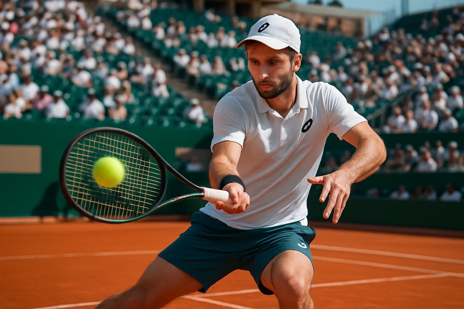 corentin moutet retrouve son rythme et ses sensations sur terre battue à monte-carlo, relançant ainsi une saison difficile sur dur.