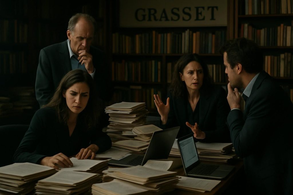 découvrez les enjeux et les tensions au sein de grasset, un acteur majeur de l’édition française, dans une plongée exclusive au cœur de la crise qui secoue la maison d’édition.