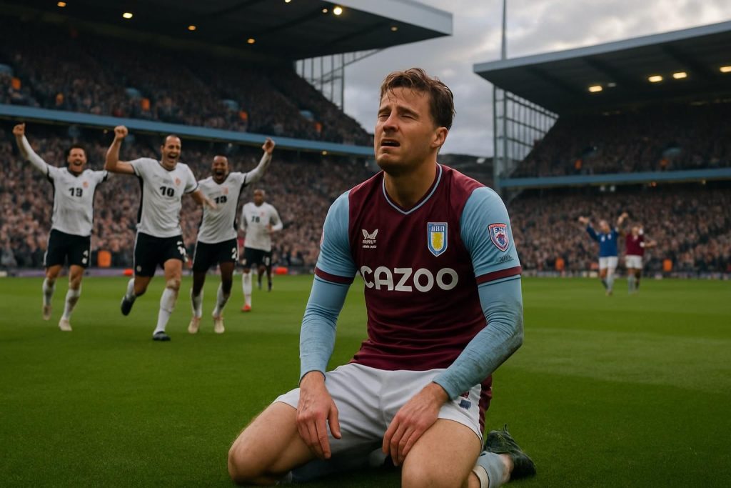 après sa défaite face à fulham, aston villa rate une opportunité clé de se rapprocher de la ligue des champions, compromettant ses ambitions européennes.