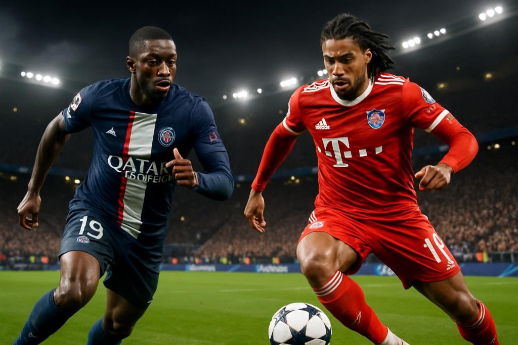 découvrez les statistiques impressionnantes de la première manche épique entre le psg et le bayern en demi-finale de ligue des champions, avec dembélé en mode record et olise totalement unstoppable.