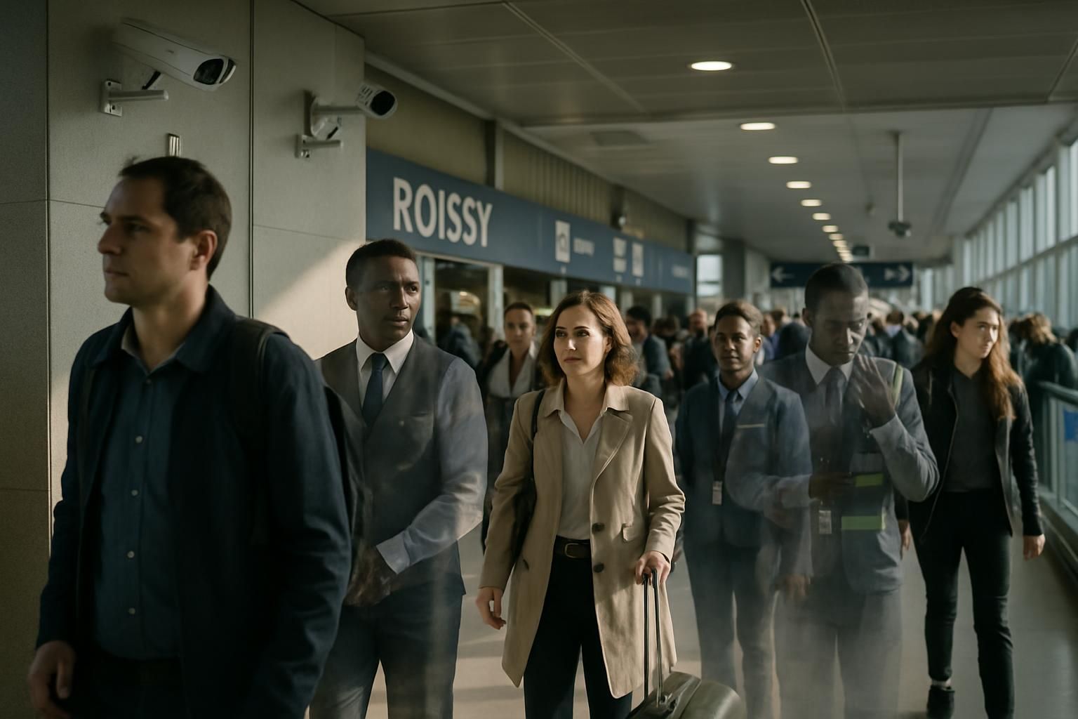 à l'aéroport de roissy, les employés noirs subissent une invisibilisation souvent ignorée des caméras, soulevant des questions cruciales sur la discrimination en milieu professionnel.