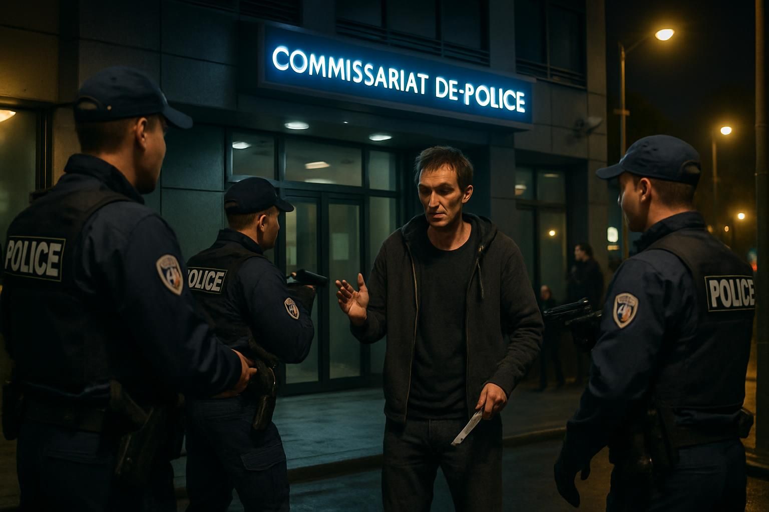 un drame meurtrier à l'arme blanche secoue la drôme. le suspect s'est rendu au commissariat, armé, dans cette affaire en cours d'investigation.