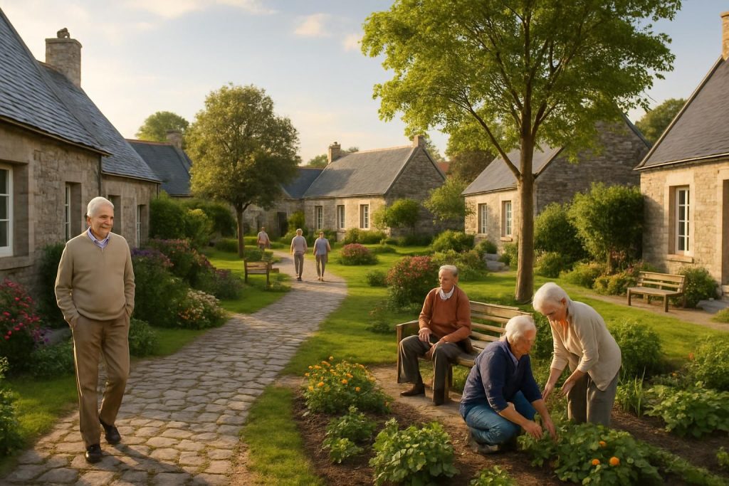 découvrez comment un village seniors en bretagne réinvente le concept du béguinage pour offrir une alternative conviviale et innovante aux ehpad, favorisant autonomie et bien-être.