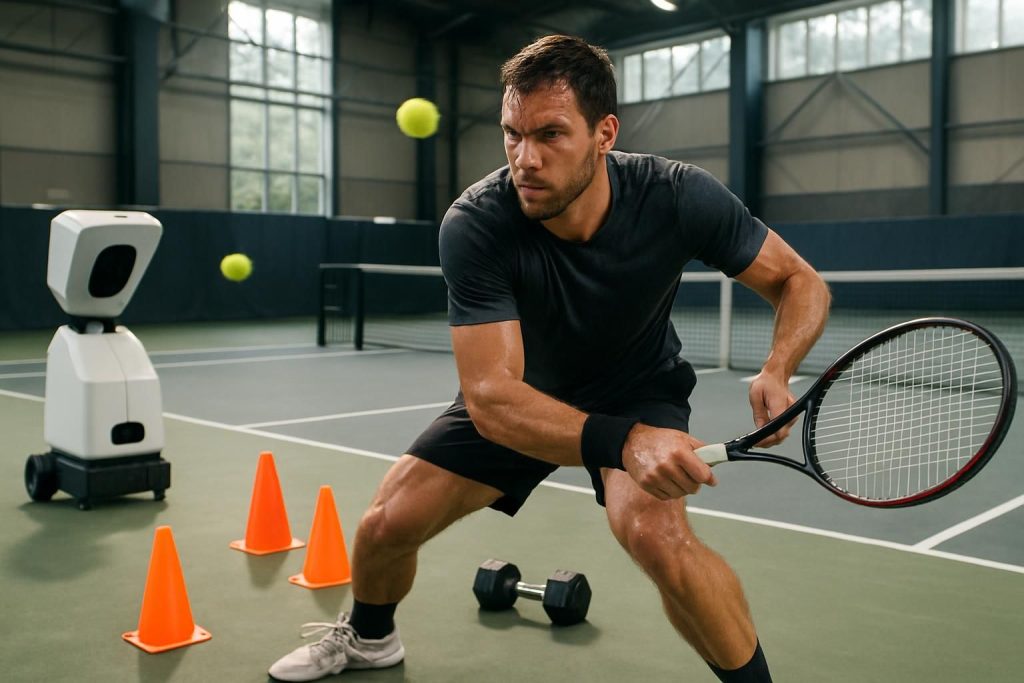 découvrez l'entraînement en intérieur, une préparation intense et stratégique avant le tournoi de roland-garros, pour optimiser la performance des joueurs sur terre battue.