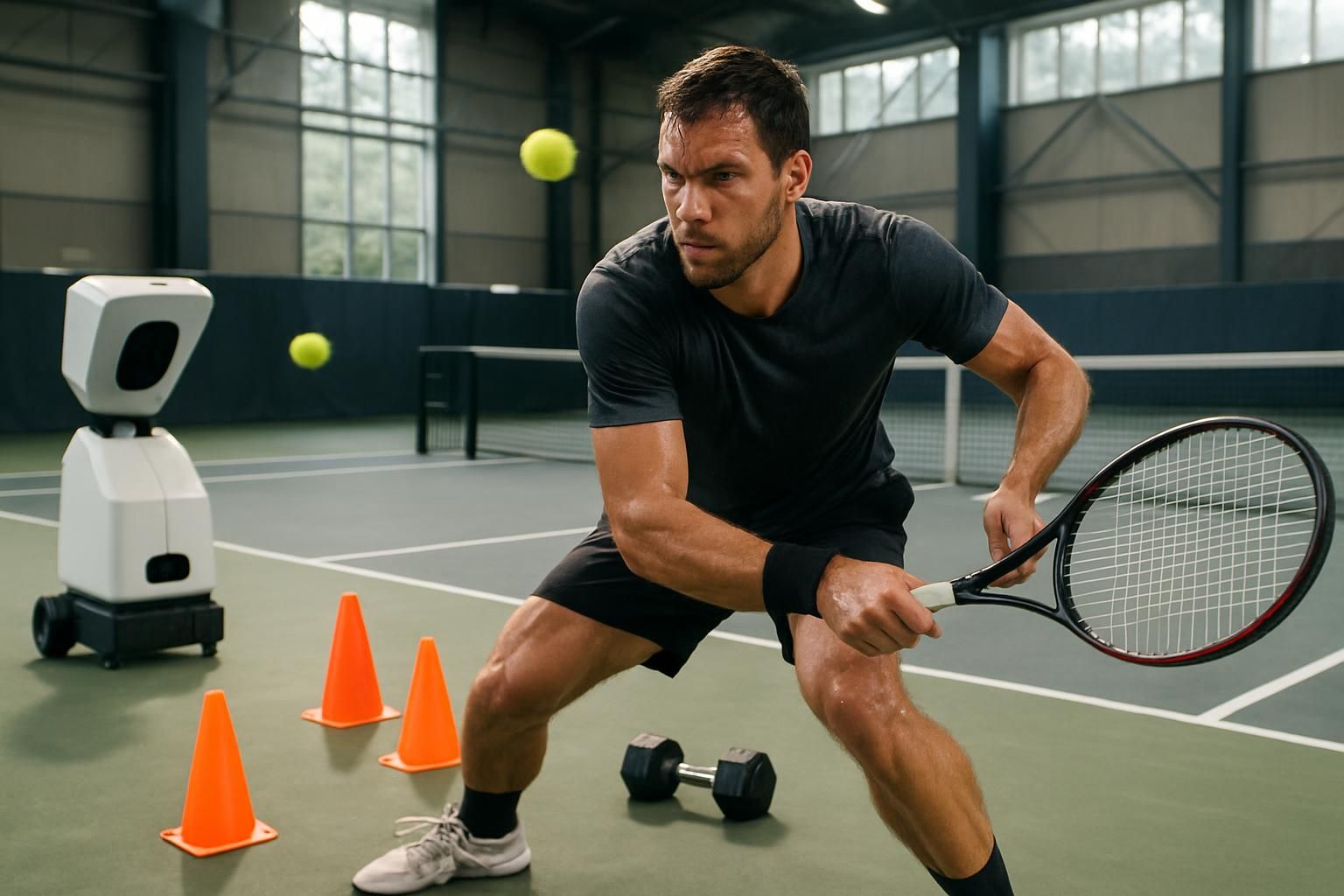 découvrez l'entraînement en intérieur, une préparation intense et stratégique avant le tournoi de roland-garros, pour optimiser la performance des joueurs sur terre battue.