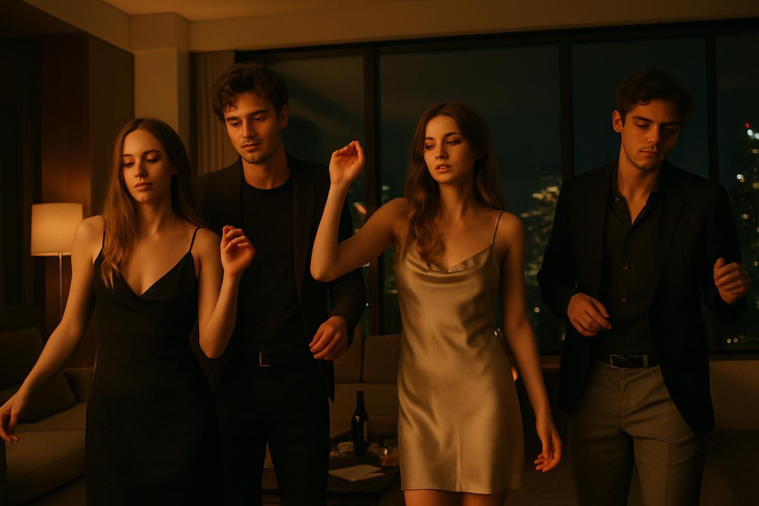 découvrez « et puis ils sont allés danser » de yacha kurys, une plongée captivante dans les errances d'une jeunesse dorée en quête de sens et d'identité.