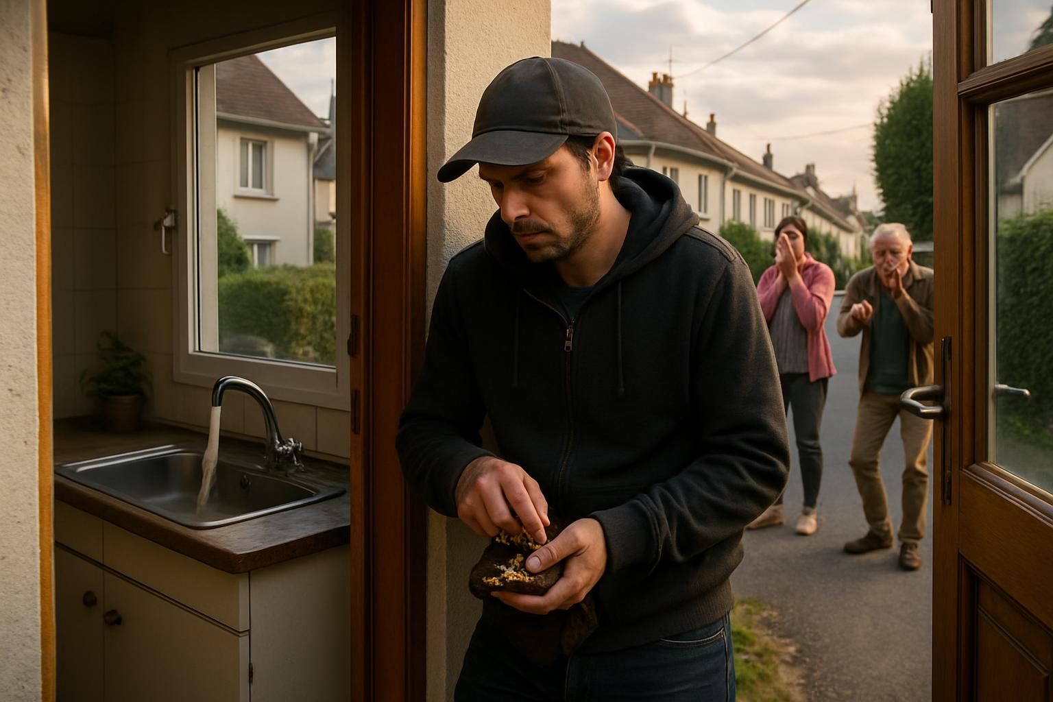 fausse alerte au mercure dans l'eau potable près de lisieux : un escroc profite de la panique pour voler des bijoux. découvrez les détails de cette affaire et les précautions à prendre.