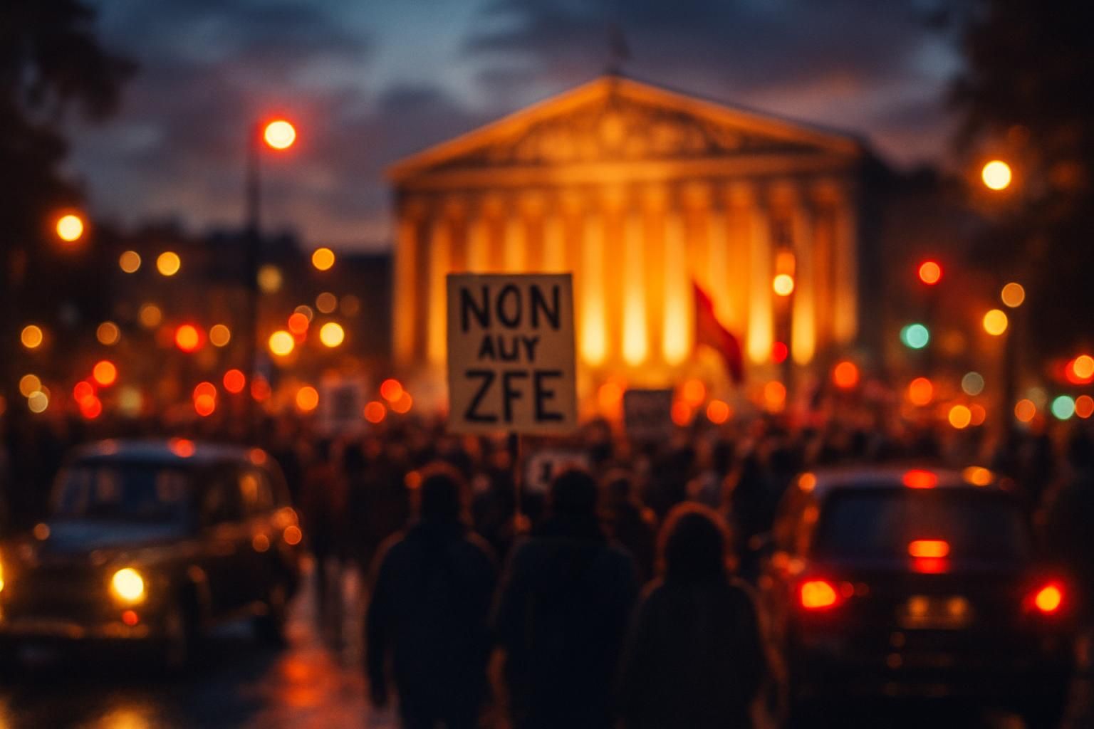 l'assemblée nationale adopte une loi pour simplifier la fin des zones à faibles émissions (zfe), marquant une étape controversée dans un climat électrique.