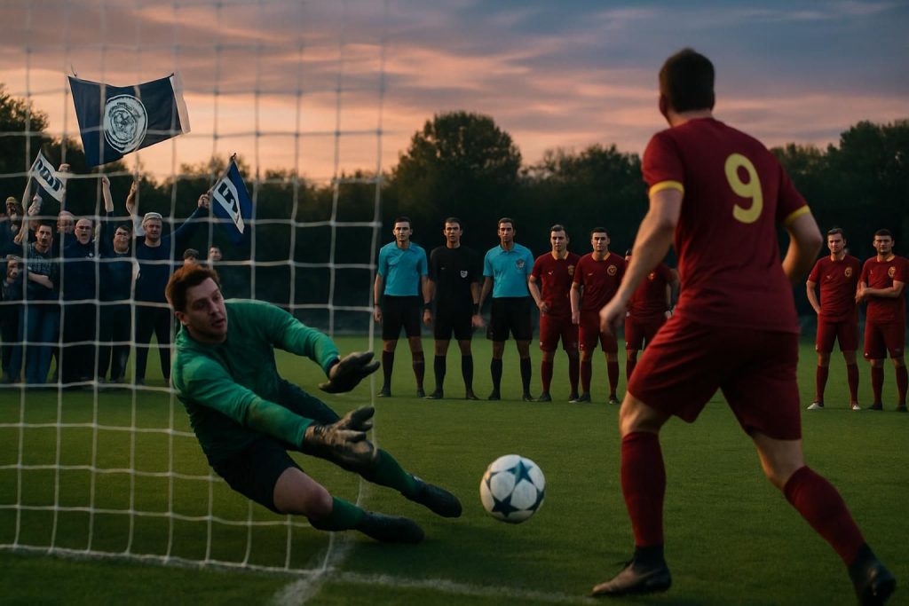 la réserve vannetaise s'impose aux tirs au but face à saint-avé et décroche sa place en finale du trophée chaton, promettant un match intense à venir.