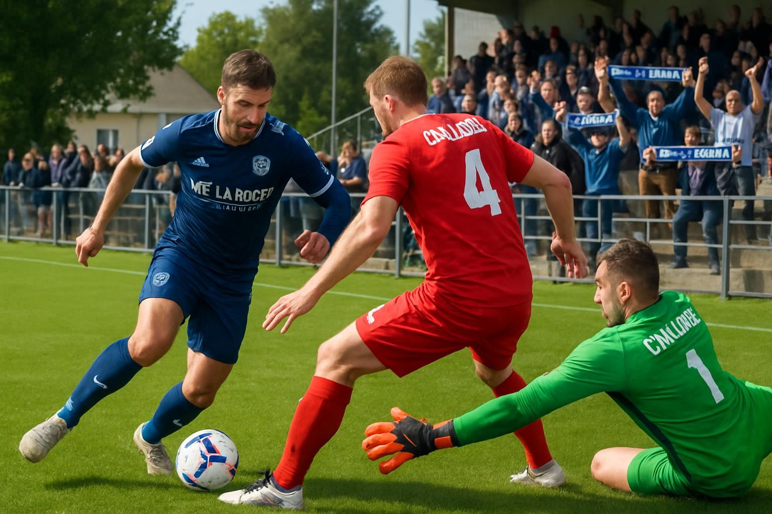 découvrez la performance impressionnante de la réserve du vfc la roche qui domine largement coulaines en football régional 1. résumé et analyse du match.