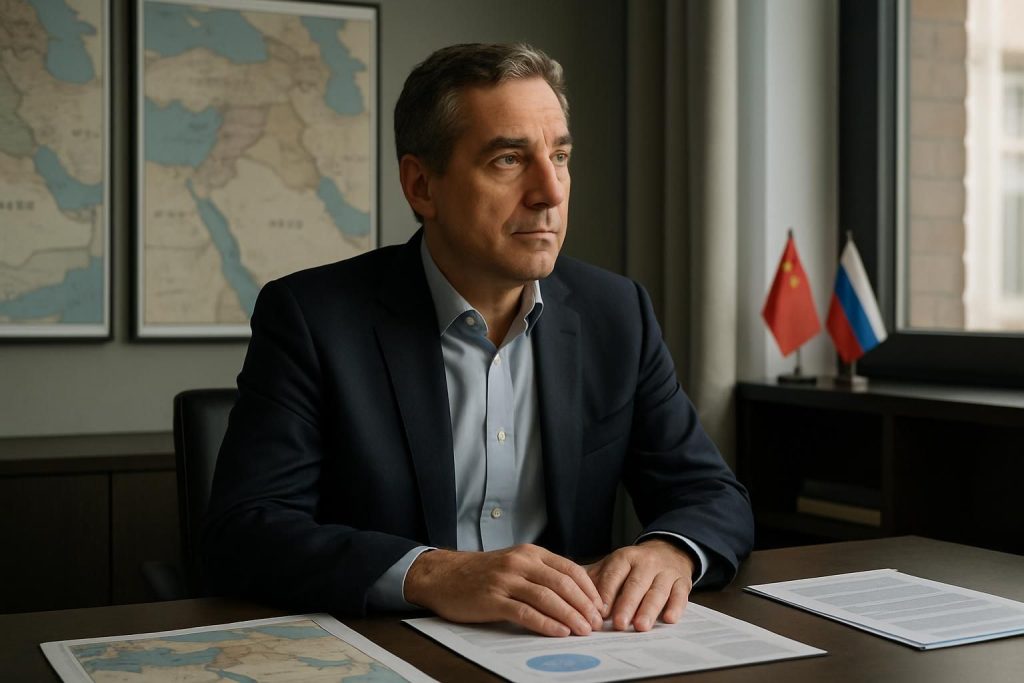 frédéric encel, expert renommé en géopolitique, analyse pourquoi la chine et la russie choisiront de rester en retrait du conflit au moyen-orient, offrant un éclairage essentiel sur les stratégies internationales actuelles.