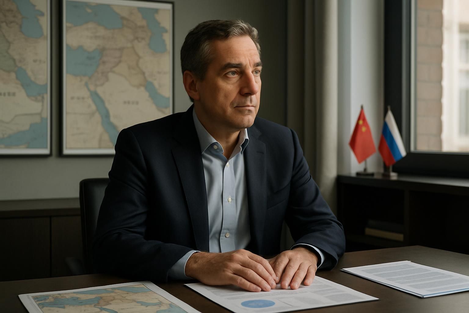 frédéric encel, expert renommé en géopolitique, analyse pourquoi la chine et la russie choisiront de rester en retrait du conflit au moyen-orient, offrant un éclairage essentiel sur les stratégies internationales actuelles.