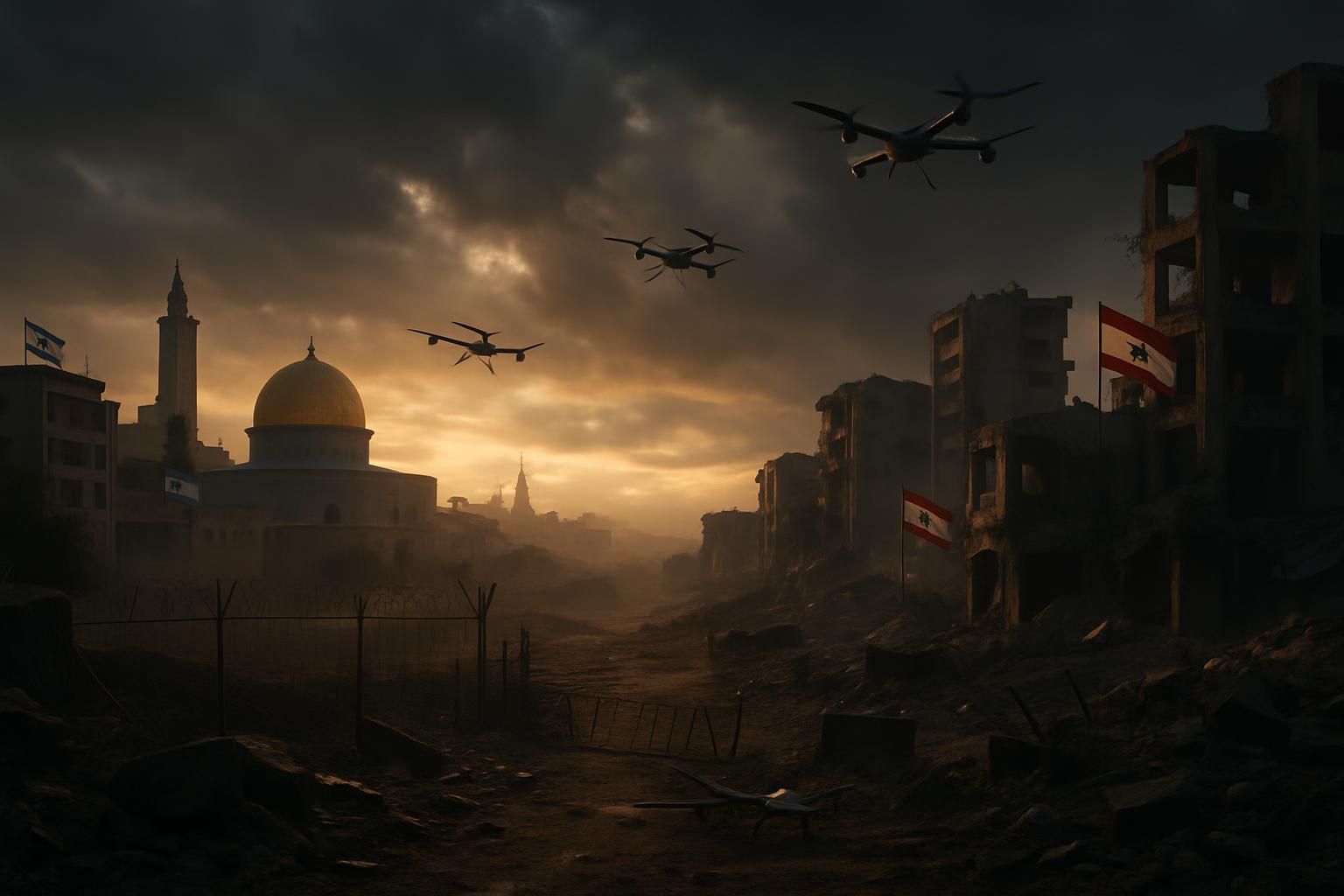 analyse approfondie des tensions géopolitiques entre israël et le liban, explorant les risques d'escalade et les enjeux régionaux majeurs.