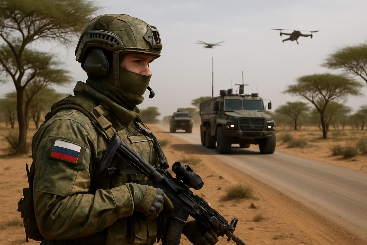 découvrez comment la russie étend son influence militaire au sahel en établissant un corridor stratégique en guinée, renforçant ainsi sa présence géopolitique dans la région.