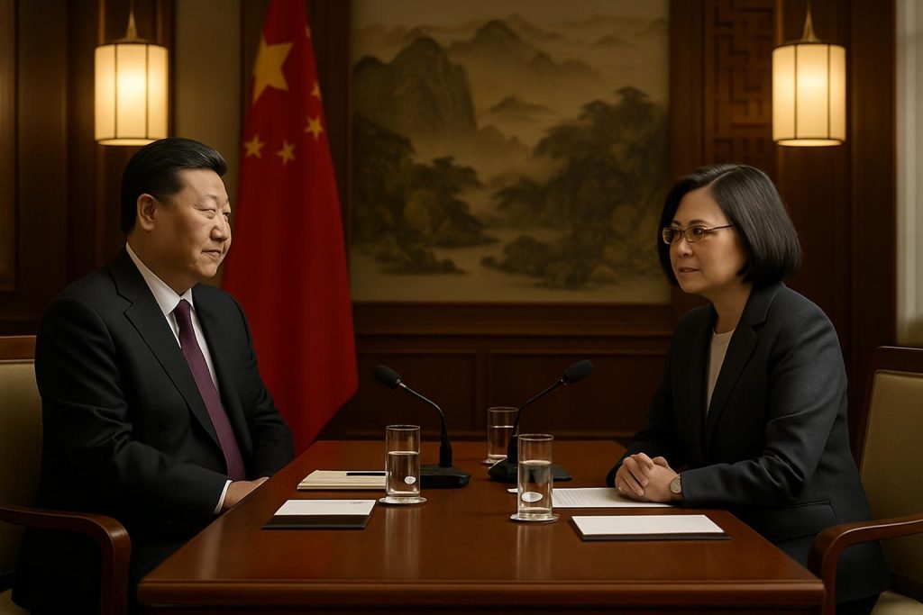 découvrez la rencontre historique à pékin entre xi jinping et la leader de l’opposition taïwanaise, un événement marquant en géopolitique avec des implications majeures pour les relations entre la chine et taïwan.