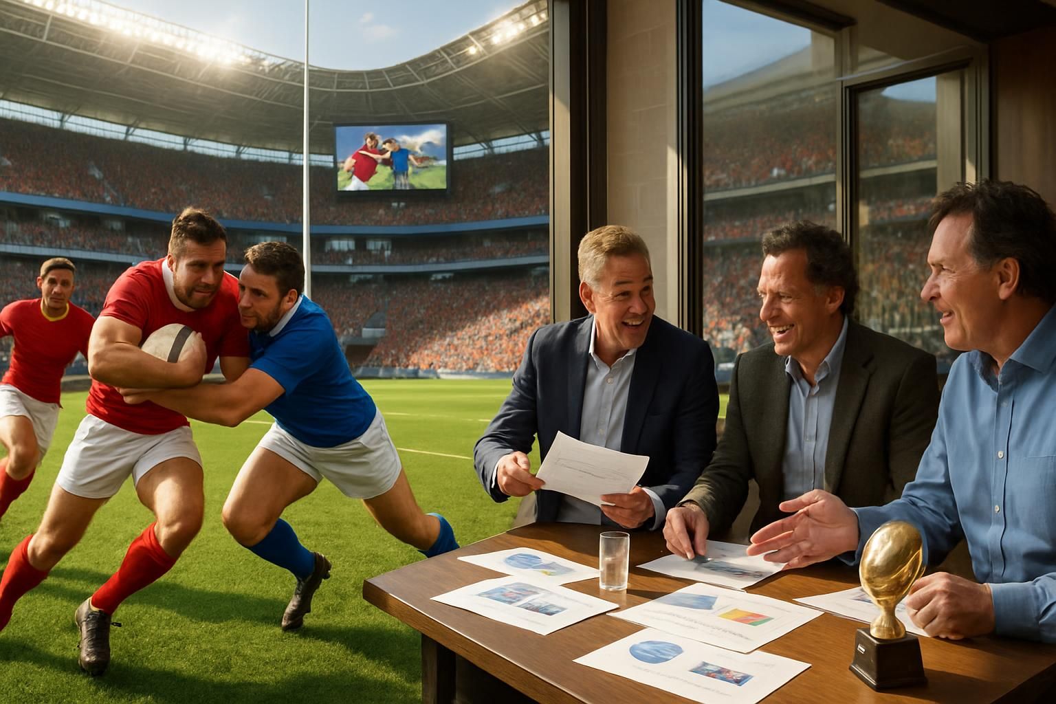 découvrez comment l'essor des droits télé stimule les revenus des clubs de rugby français, surpassant ainsi ceux du football et renforçant le développement du sport.