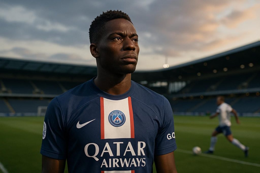 ibrahim mbaye cherche davantage de temps de jeu au psg et envisage une carrière en premier league pour relever de nouveaux défis.