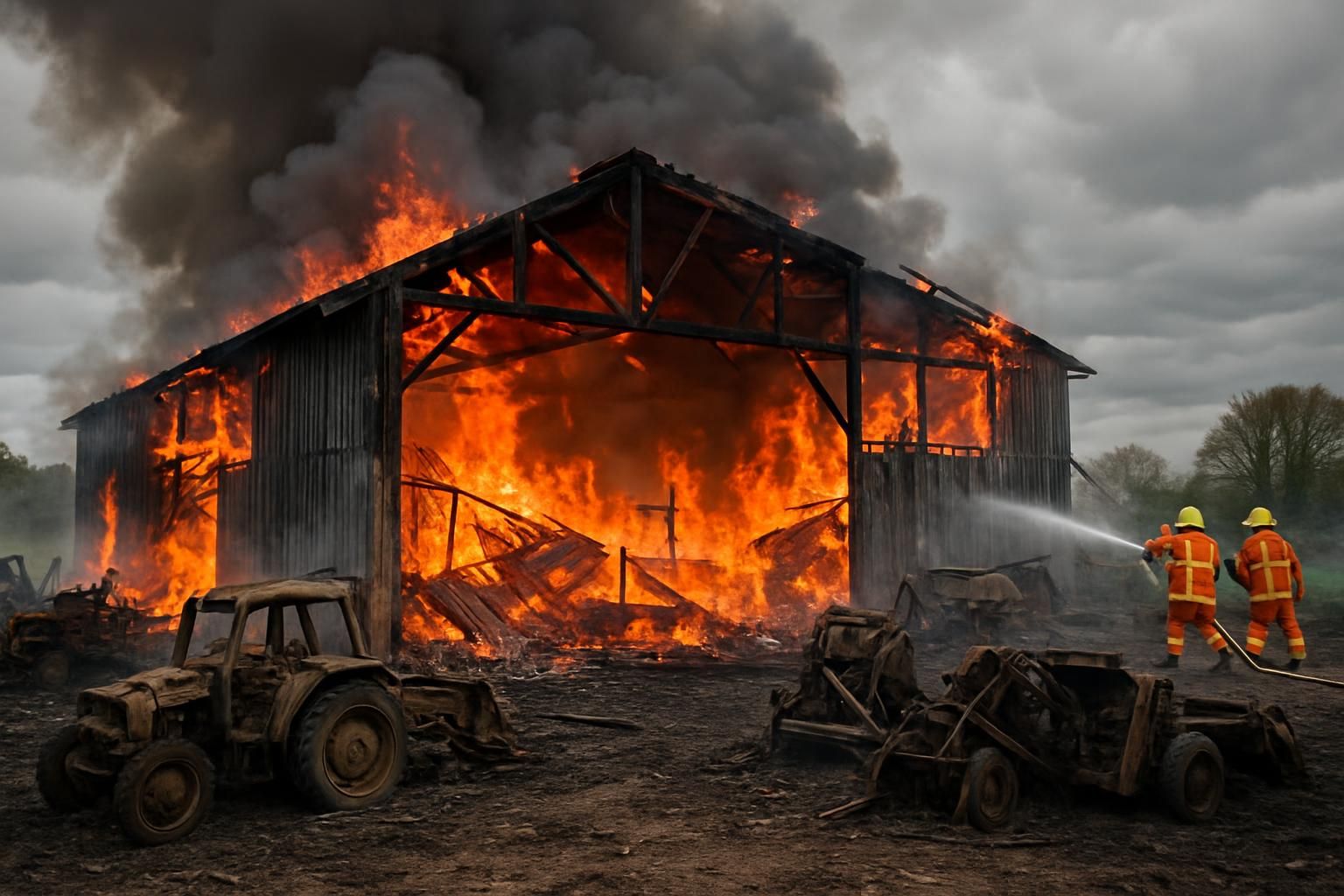 un incendie dévastateur a détruit un hangar agricole de 400 m² au nord de rennes, causant d'importants dégâts matériels. retrouvez toutes les informations sur cet événement.
