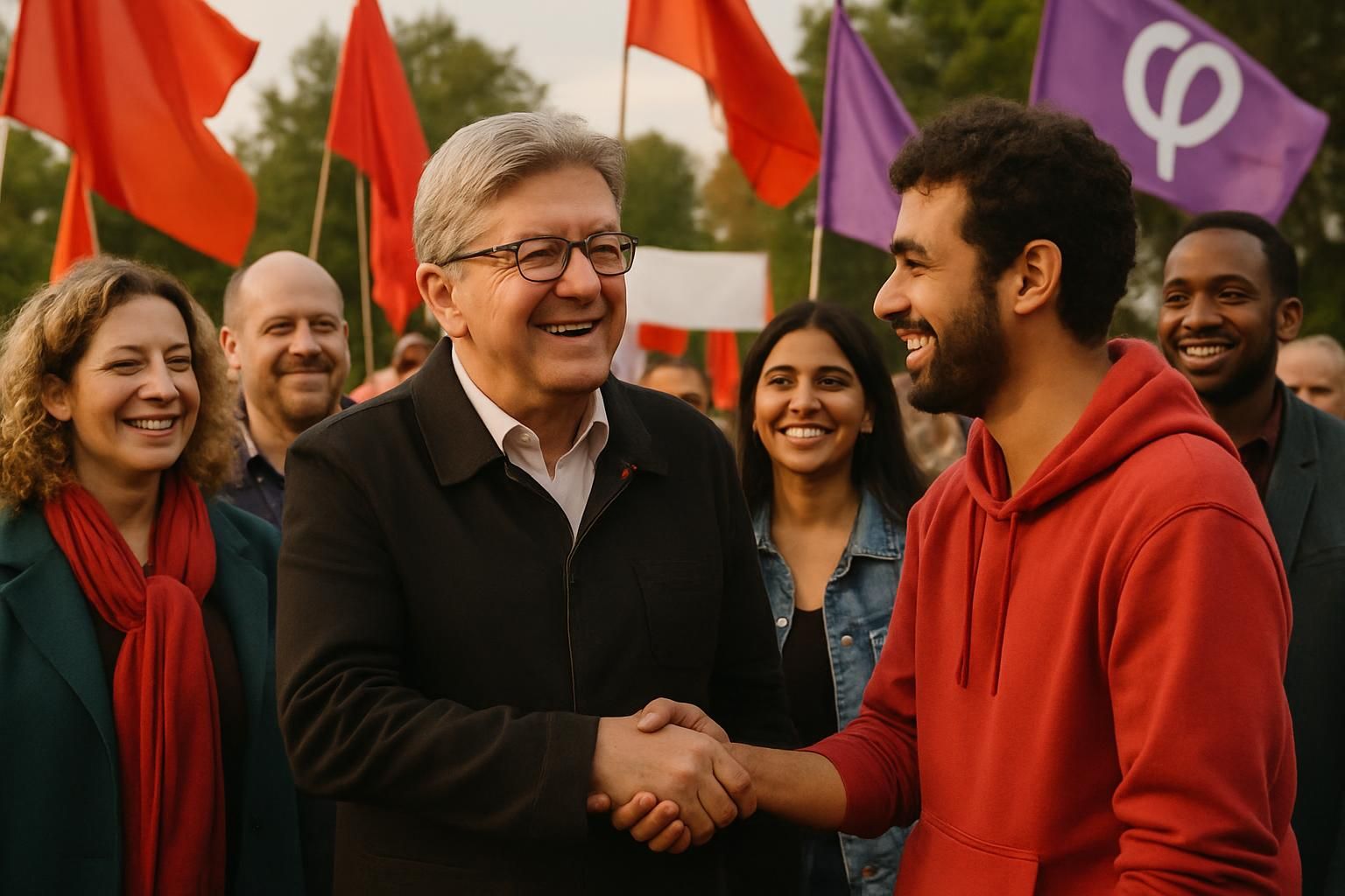 Jean-Luc Mélenchon et LFI : une fraternité politique assumée