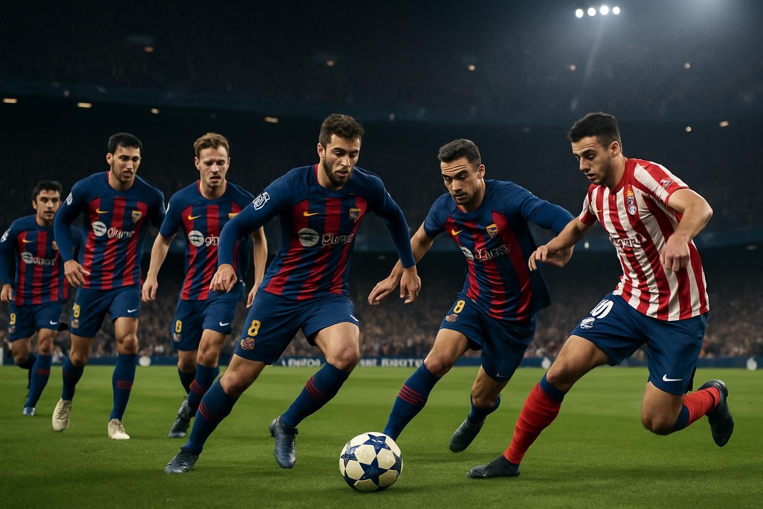 le fc barcelone affronte l'atlético de madrid en ligue des champions sans raphinha ni cubarsi, prêt à relever le défi et tenter un exploit majeur.