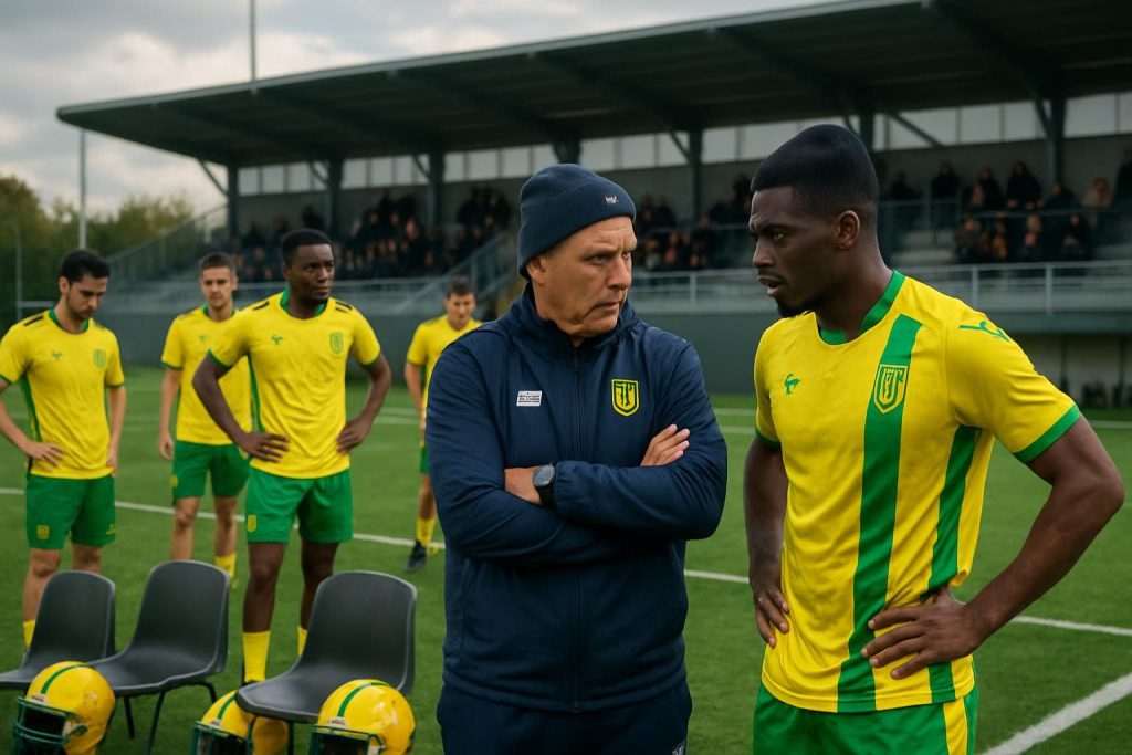 le fc nantes doit faire face à de nombreuses absences importantes avant le match décisif contre le psg, mettant l'équipe à rude épreuve.