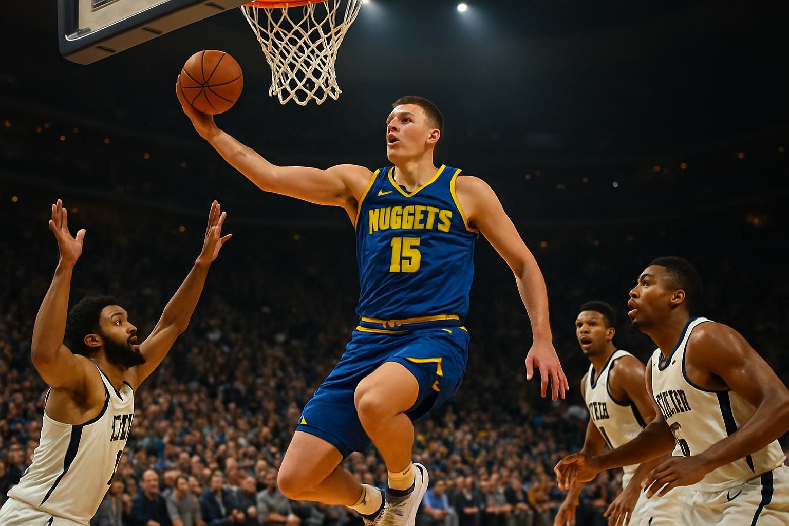 découvrez comment les denver nuggets renforcent leur position en visant la 3e place de la conférence ouest en nba pour une fin de saison prometteuse.