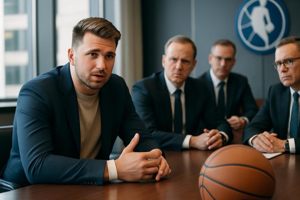 luka doncic demande une dérogation pour rester éligible aux trophées de fin de saison malgré sa blessure, espérant ainsi préserver ses chances de reconnaissance malgré son absence.