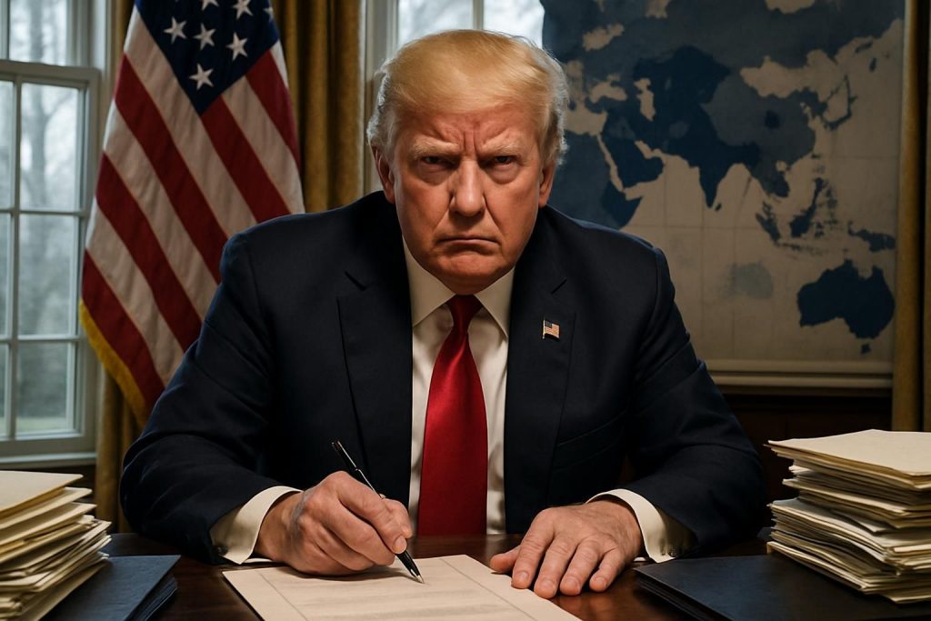 mécontent de l'otan, donald trump envisage de nouvelles sanctions contre les alliés jugés défaillants, marquant une rupture dans les relations transatlantiques.