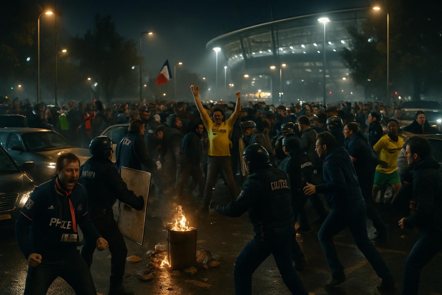 découvrez les multiples incidents qui ont marqué le parcage nantais lors du match psg-nantes, avec un compte rendu complet des événements et leurs conséquences.