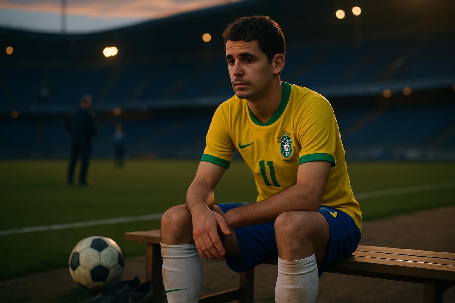 oscar, le talentueux footballeur brésilien, annonce la fin de sa carrière en raison de problèmes cardiaques, marquant la fin d'une brillante aventure sportive.