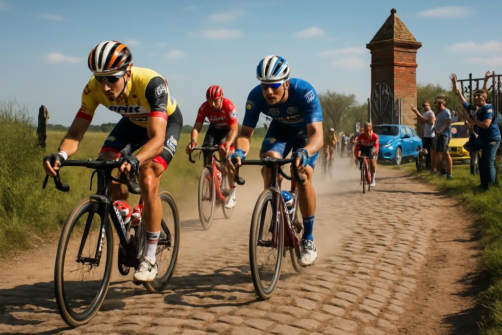 découvrez tout sur paris-roubaix 2026 : itinéraire détaillé, horaires, participants, retransmission tv et analyse du favori pogacar. votre guide complet pour vivre la mythique course cycliste.