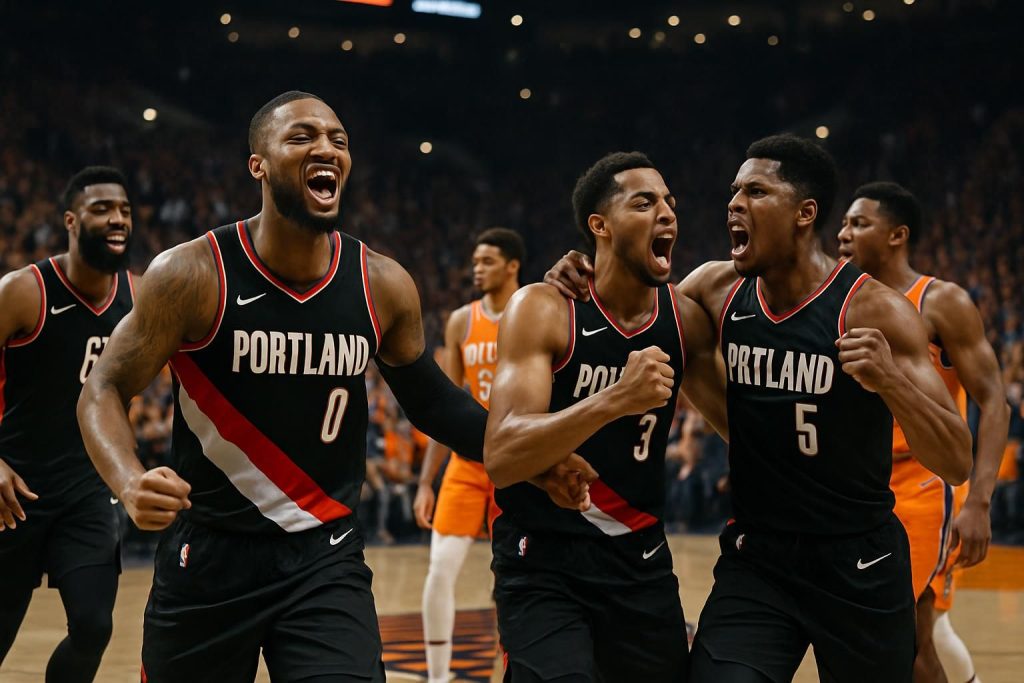 portland bat phoenix et se prépare à affronter san antonio pour le début des play-offs nba. suivez toute l'actualité et les analyses de cette confrontation passionnante.