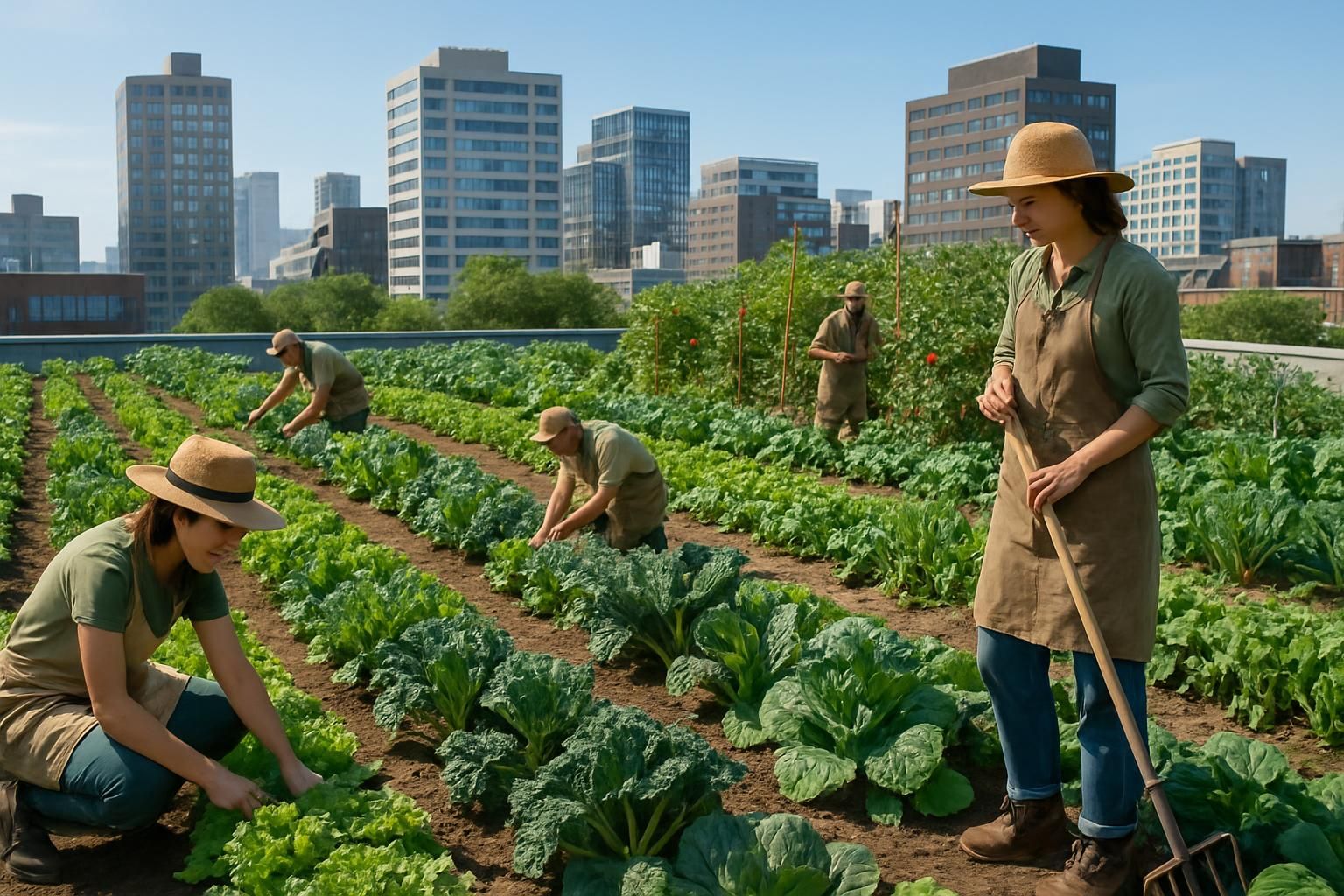 découvrez comment pratiquer un métier éco-responsable en cultivant des plantes sur les toits urbains, alliant agriculture urbaine et développement durable.
