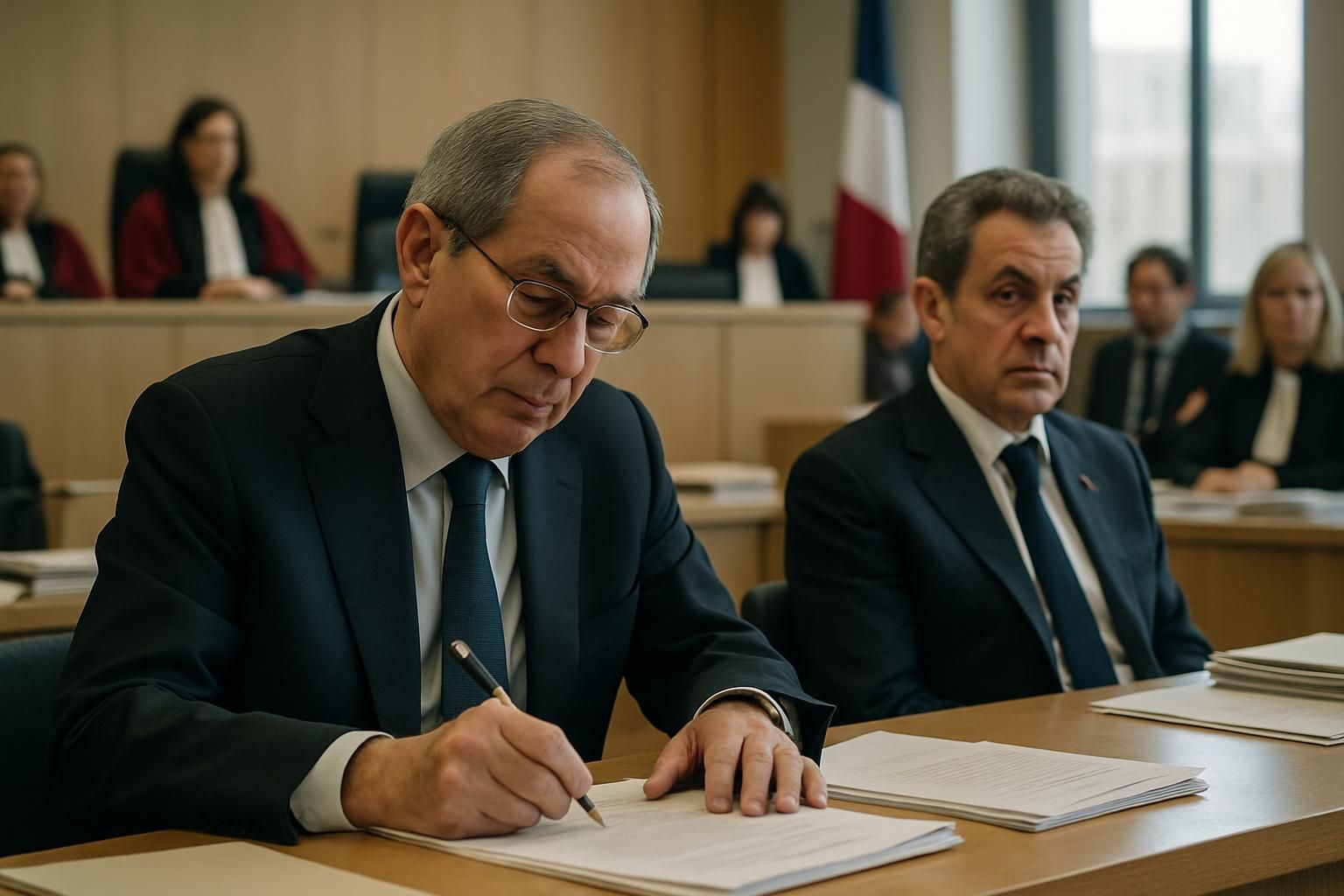 découvrez les révélations de claude guéant dans le procès en appel du financement libyen, mettant nicolas sarkozy en ligne de mire dans cette affaire politique majeure.