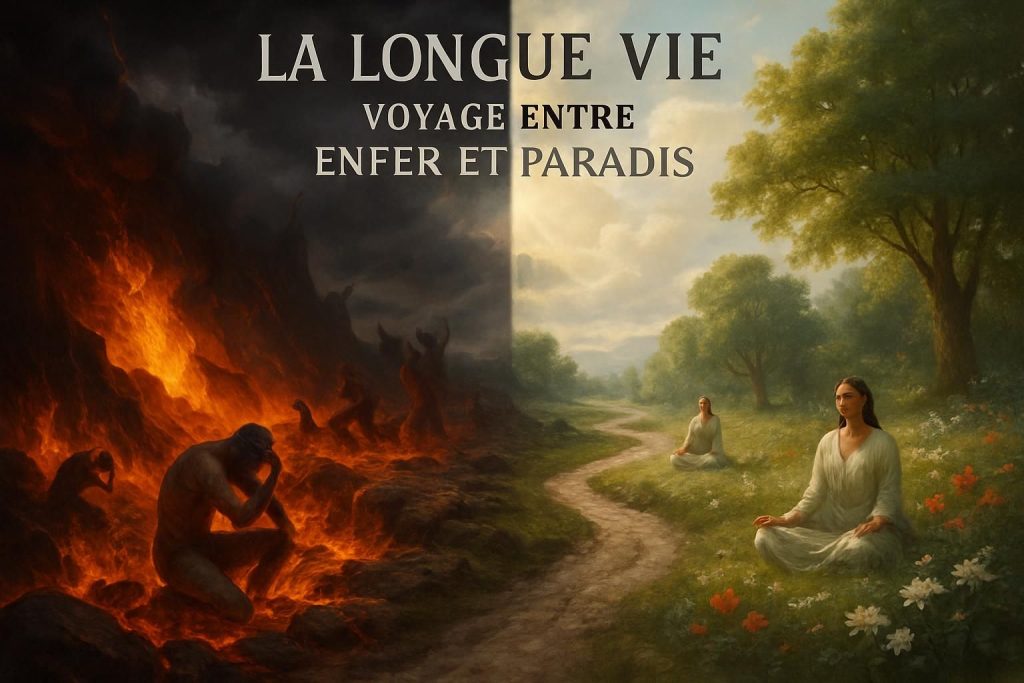 découvrez « la longue vie », un roman captivant qui vous entraîne dans un voyage intense entre enfer et paradis, explorant les profondeurs de l'âme humaine.
