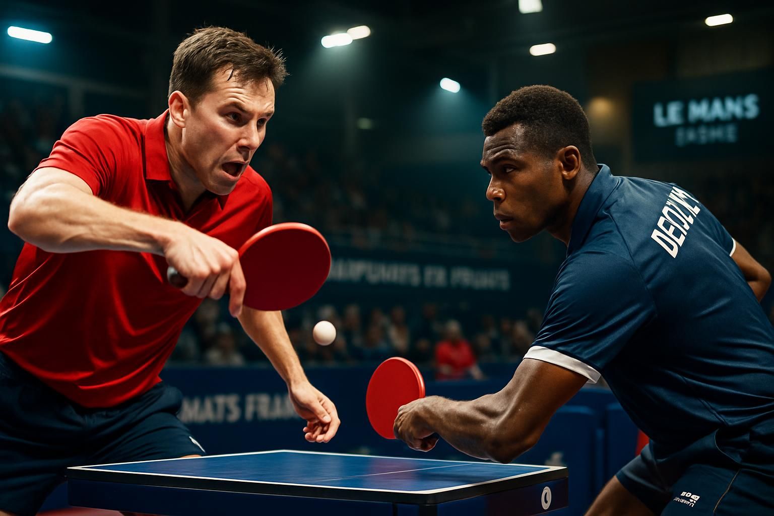 Tennis de table : Clavier et Dessailly illuminent le Le Mans Sarthe TT aux Championnats de France