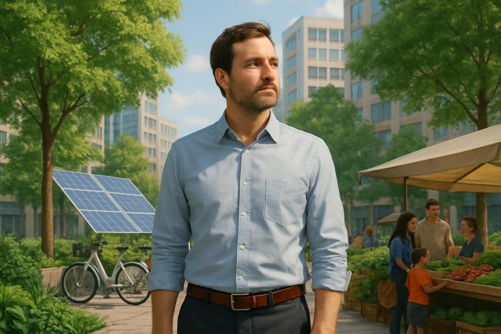 découvrez l'interview de théodore tallent qui explique comment l'engagement écologique se manifeste aujourd'hui à travers la santé et le pouvoir d'achat.