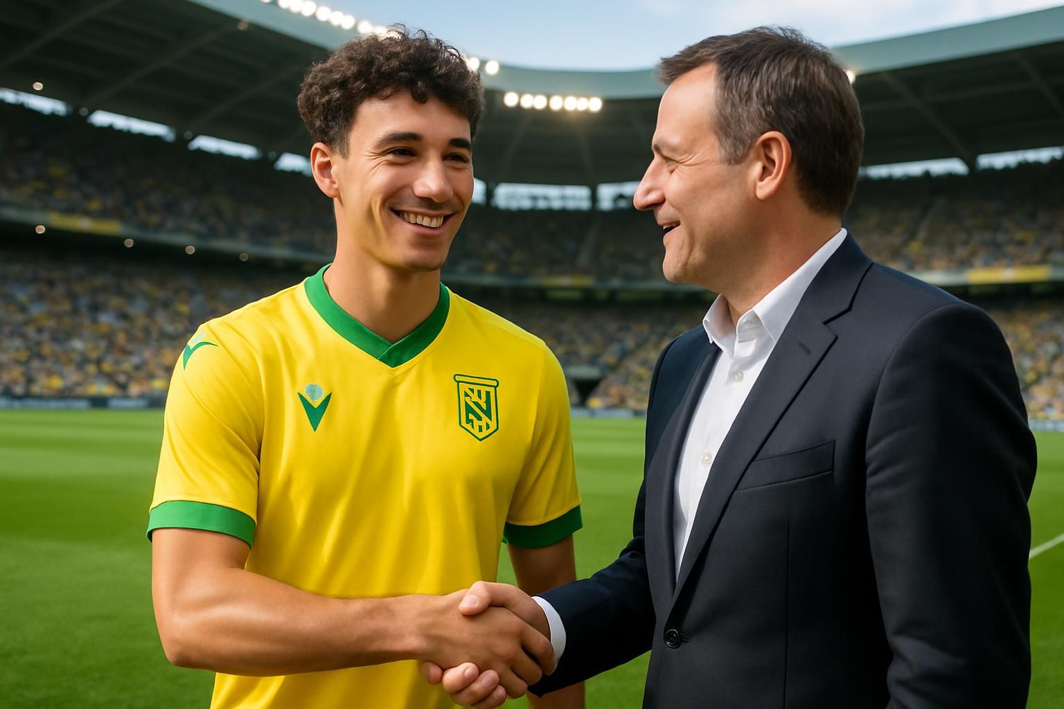 tom raiani signe un contrat professionnel de trois ans avec le fc nantes, marquant une étape importante dans sa carrière de joueur.