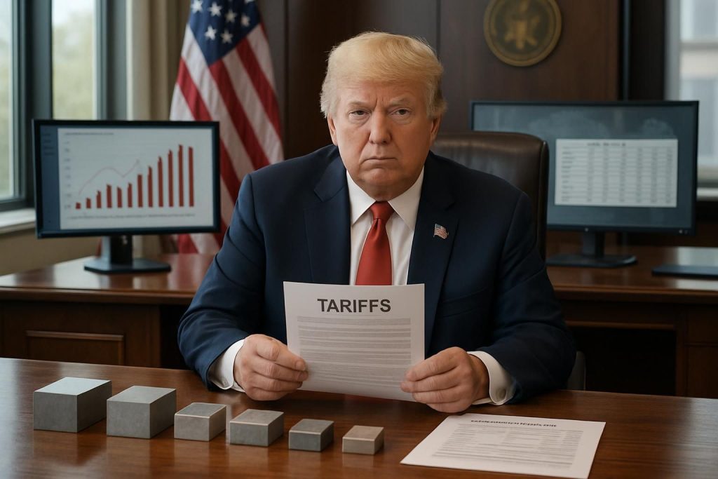 découvrez comment trump réorganise les droits de douane sur les métaux pour simplifier les procédures et renforcer la lutte contre les contournements, impactant le commerce international.