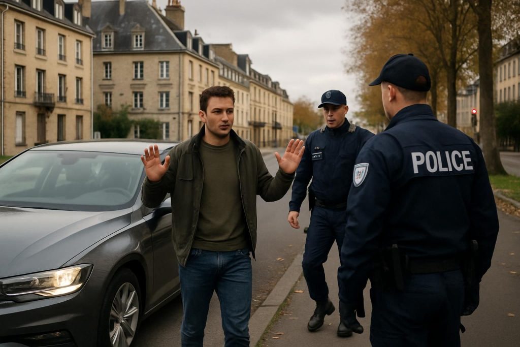 un conducteur a été arrêté suite à une intrusion inattendue à caen dimanche dernier. son procès sera bientôt fixé. découvrez les détails de cette affaire.