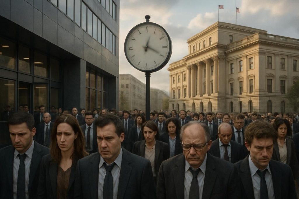 découvrez comment l'état répond avec retard à la récente vague de licenciements affectant le marché du travail.