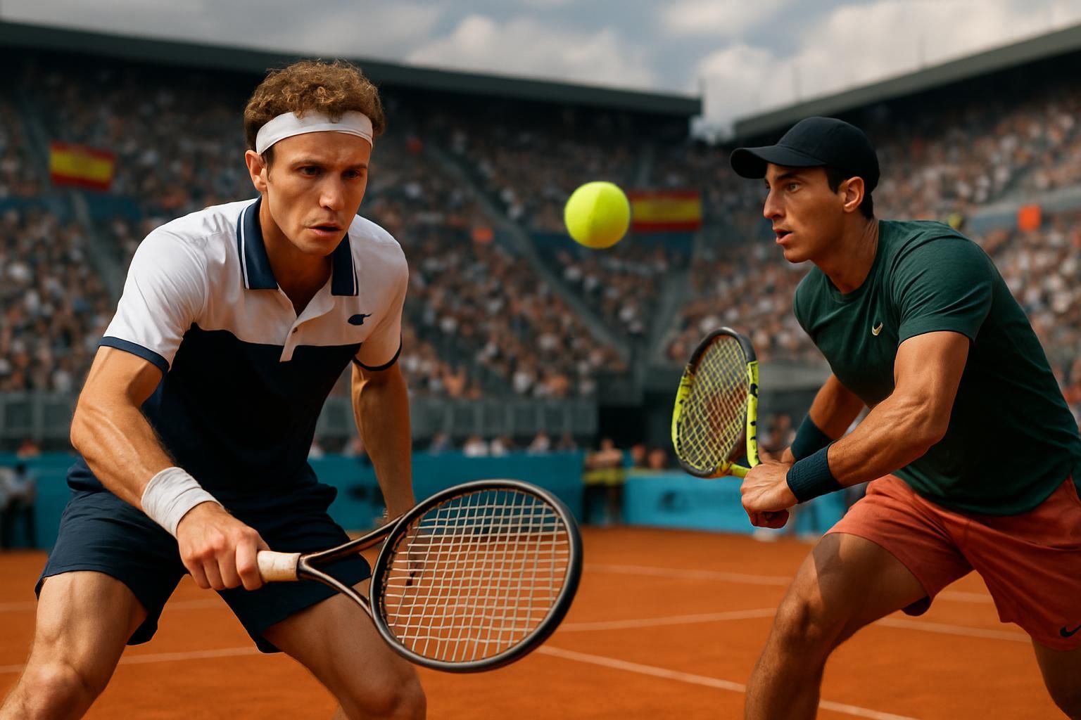 valentin royer éliminé au premier tour du masters 1000 de madrid face au chilien alejandro tabilo, une défaite rapide qui marque la fin de son parcours dans le tournoi.