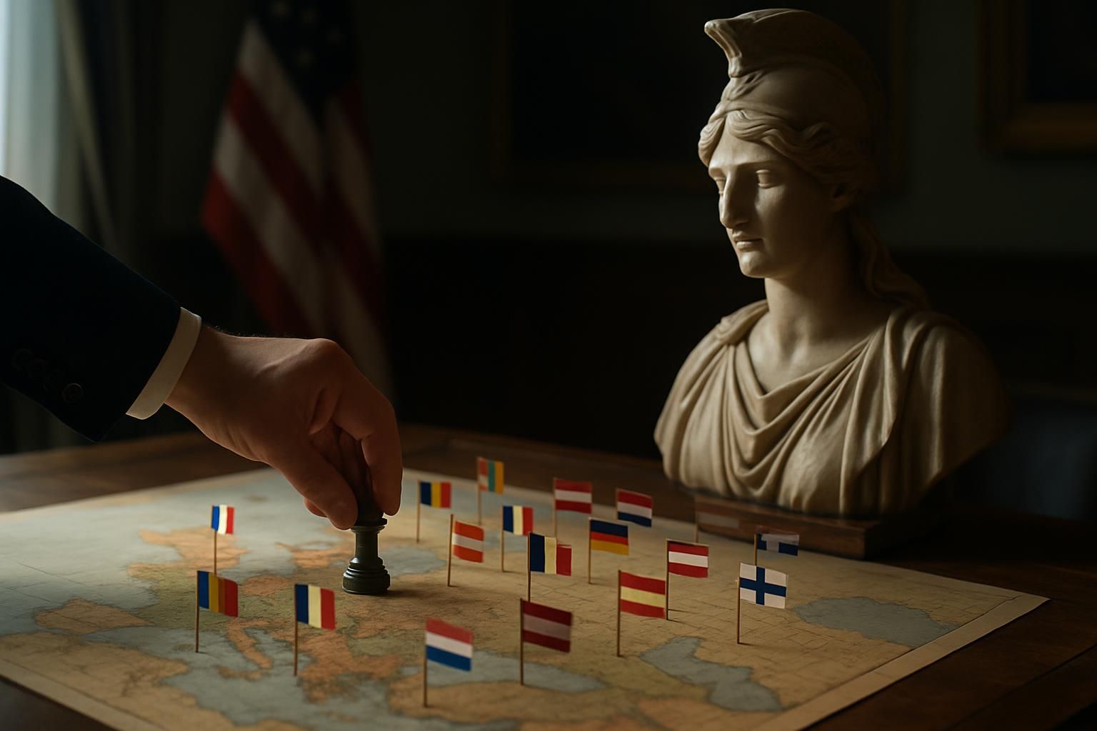 analyse des enjeux géopolitiques autour de la création d'une 'otan européenne' face aux nouvelles orientations stratégiques des états-unis et leurs conséquences pour le vieux continent.