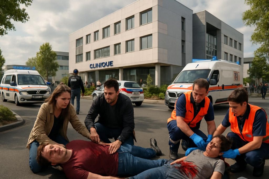 une altercation violente a eu lieu près d'une clinique à castres, laissant trois personnes blessées, dont une dans un état critique. découvrez les détails de cet incident.
