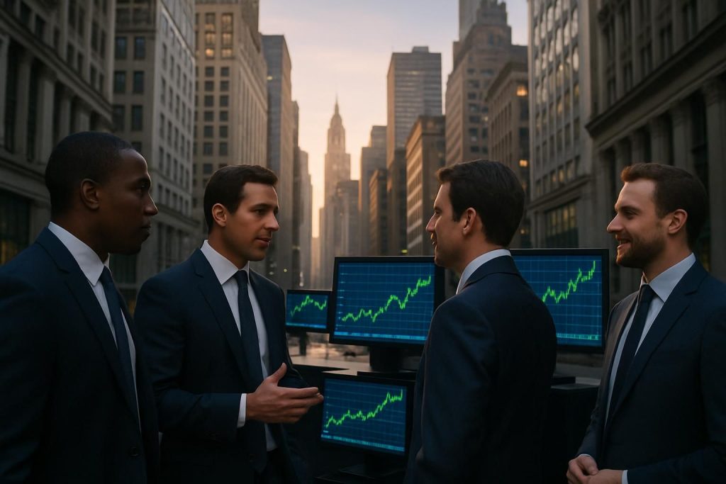 wall street démarre la séance en légère hausse, soutenue par des espoirs géopolitiques positifs et des résultats d’entreprises encourageants.