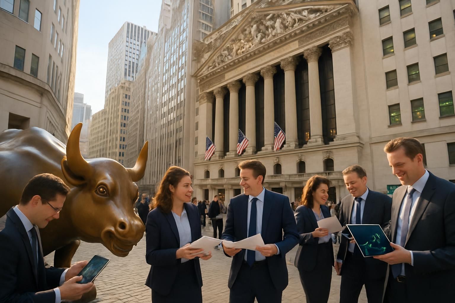 wall street ouvre en hausse, stimulée par des résultats financiers solides et un contexte géopolitique apaisé, offrant un climat positif pour les investisseurs.